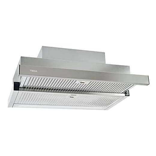 Teka CNL 6815 PLUS 730 m³/h Semintegrada (extraíble) Acero inoxidable - Campana (730 m³/h, Recirculación, A, A, C, 53 dB)