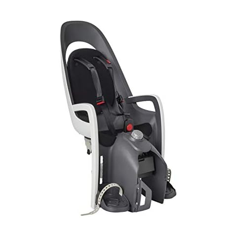 Hamax Caress Pannier Rack Mount, White/Black Cover