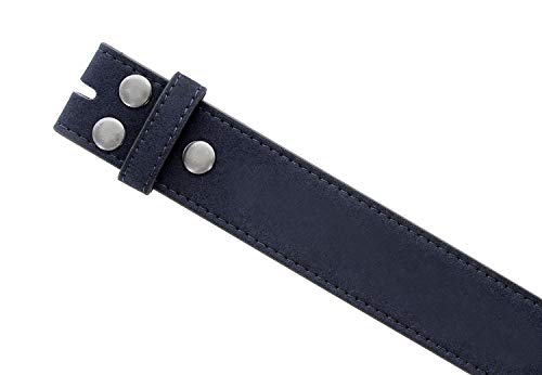 BS066 Women's Casual Jean Suede Leather Belt Strap 1-1/2"(38mm) Wide3