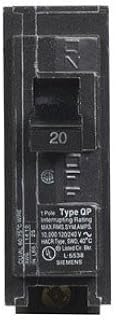 Siemens Q120 20 Amp Single Pole Circuit Breaker