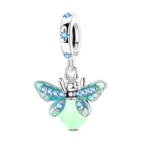 Image of 925 Sterling Silver Charms,Hypoallergenic Beads,Compatible with Pandora Bracelets and Necklaces,Women Holiday Gift Pendants