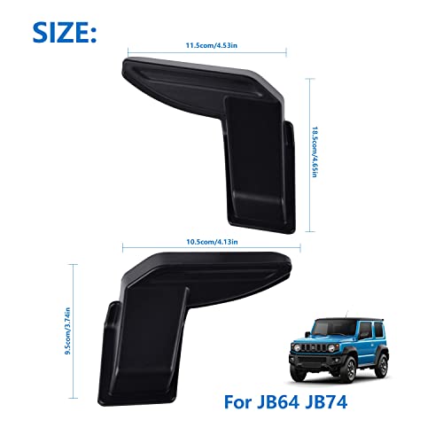 2PCS ABS Rear Windshield Heat Cable Cover, Rear Defogger Guards Interior Accessories for 2019-2020 JB64 JB74 Suzuki Jimny