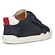 Geox B STEPPIEUP Boy A Sneaker, Navy/Red, 25 EU
