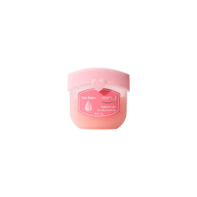 WNP’L Moisturizing Lip Balm – Pink Flower Lips, 1 Count (Pack of 1)