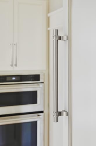 Image of Amerock Davenport 12 inch (305mm) Center-to-Center Satin Nickel Appliance Pull, BP36697G10