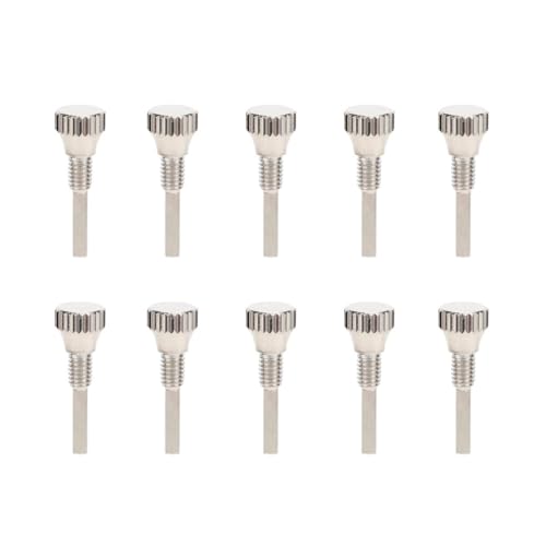 Jiayouy 10Pcs Trumpet Screws for Bb Trumpet Replacement Parts, Trumpet Anti Slip Screw 3rd Valve...