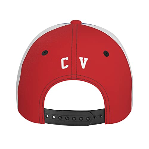 Gorra de béisbol con bandera de Cabo Verde para hombres miniatura 4
