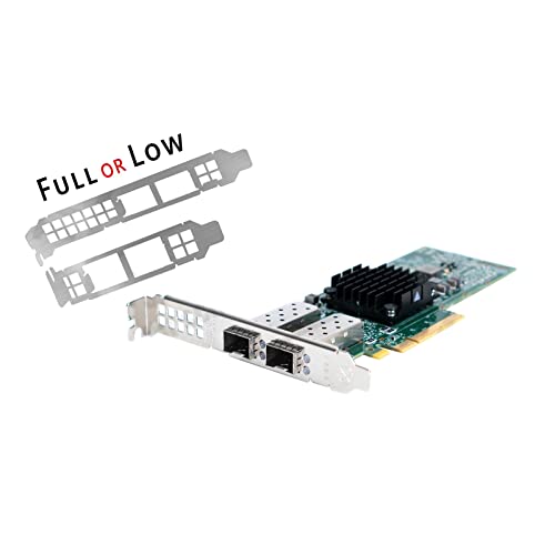 Tarjeta de red Broadcom, doble puerto 25 Gb/s PCI Express Gen3 x8 NIC, adaptador de red 25Gb SFP28/10Gb SFP+, compatible con Windows Server, Linux y VMware miniatura 3