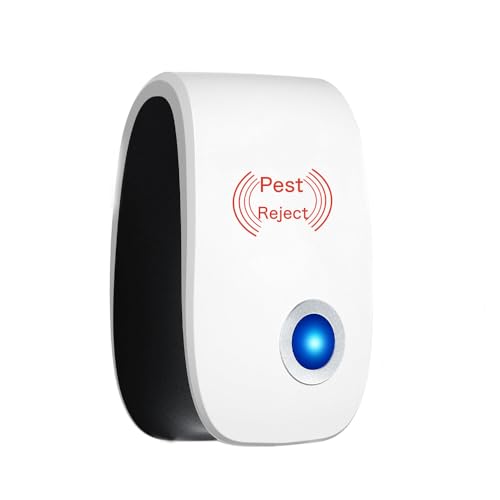 Hescaz 6 Pack Ultrasonic Pest Repeller Indoor Mouse Repellent Pest Repellent Ultrasonic Plug In For Spiders thumb #8