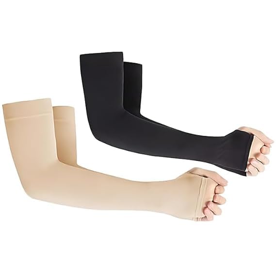 Sun Protection Arm Sleeves for Men & Women UV Tan Protection Hand Gloves for Bike Cricket, Cycling, Running Golf, Outdoor Sports Arm Cover for Unisex Kids-image-44
