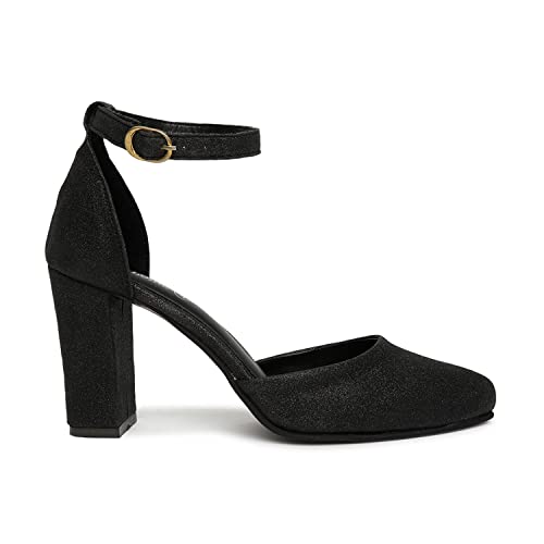 Image of Marc Loire Women's Glittery & Shimmery Stiletto Heel Pump Shoes for Party & Occasions