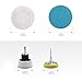 PROMMON 2Inch Car Felt Polishing Buffing Pad, 8pcs Polishing Sanding Discs, Felt Polishing Wheel with Towel, 3mm Shank Backing Pad for Rotary Tools to Polish Glass and Metal