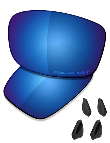 Image of SAUCER Premium Replacement Lenses & Nosepads for Oakley Si Ballistic Shocktube OO9329 Sunglasses