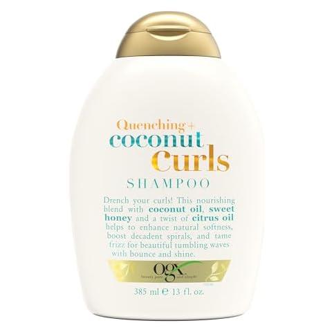 OGX Quenching + Coconut Curls Curl-Defining Shampoo Cover