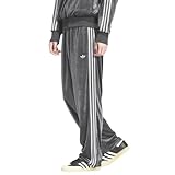アディダス FB TP ファイヤーバード ベロア トラックパンツ ベルベット ジャージ メンズ レディース CI147 (JP, アルファベット, L, ダークグレー(KD9385))