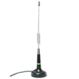 SWR 1.2:1.1 CB Funkantenne Magnetfuß 3,5dbi GEWINN 30Cm Höhe 30Watt PL Stecker und 4Meter Kabel Funk Antenne CB Antenne T3000 (S874)