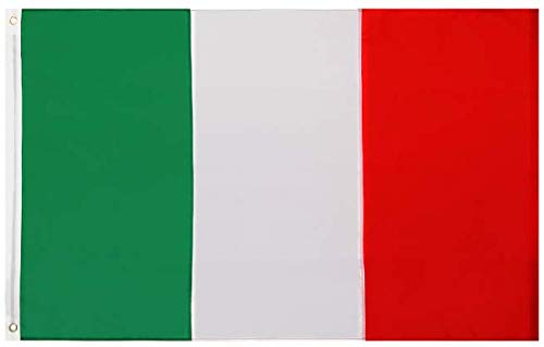 Country 3x5 Feet Flag - Embroidered 210D Nylon Flags with Sewn Panels (Italy 3x5)