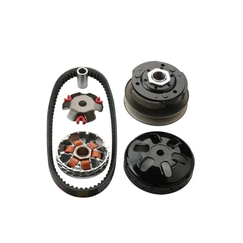 Kit d'embrayage variateur 7G de course avec courroie 729 pour scooter GY6 50cc 139QMB 139QMA