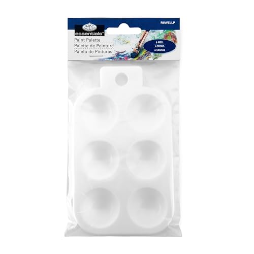 Royal & Langnickel R6WELLP - paleta retangular de pinturas, de plástico