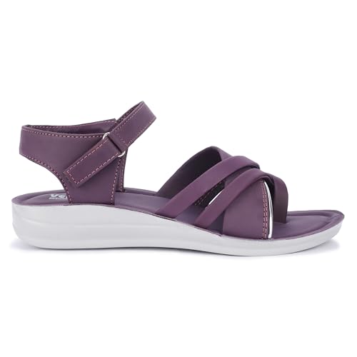 Image of Ango Women's Black Gladiator Sandals with Platform Sole, Strappy Design, Casual For Girls