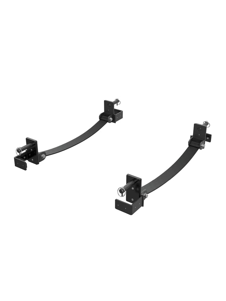 Atletica R7 Safety Straps Sicherheitsablagen | Hochwertiges Marken-Nylon, Je 550 kg Belastbarkeit, Leicht höhenverstellbar, Ideal für Rack-Pulls