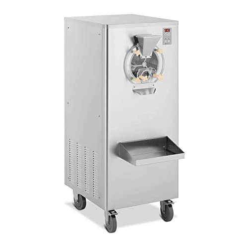 Royal Catering Eismaschine 1500 W 15 l/h 1 Geschmacksrichtung Sorbet-Eismaschine Gelato-Eismaschine