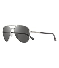 Matte Chrome Frame With Graphite Lens