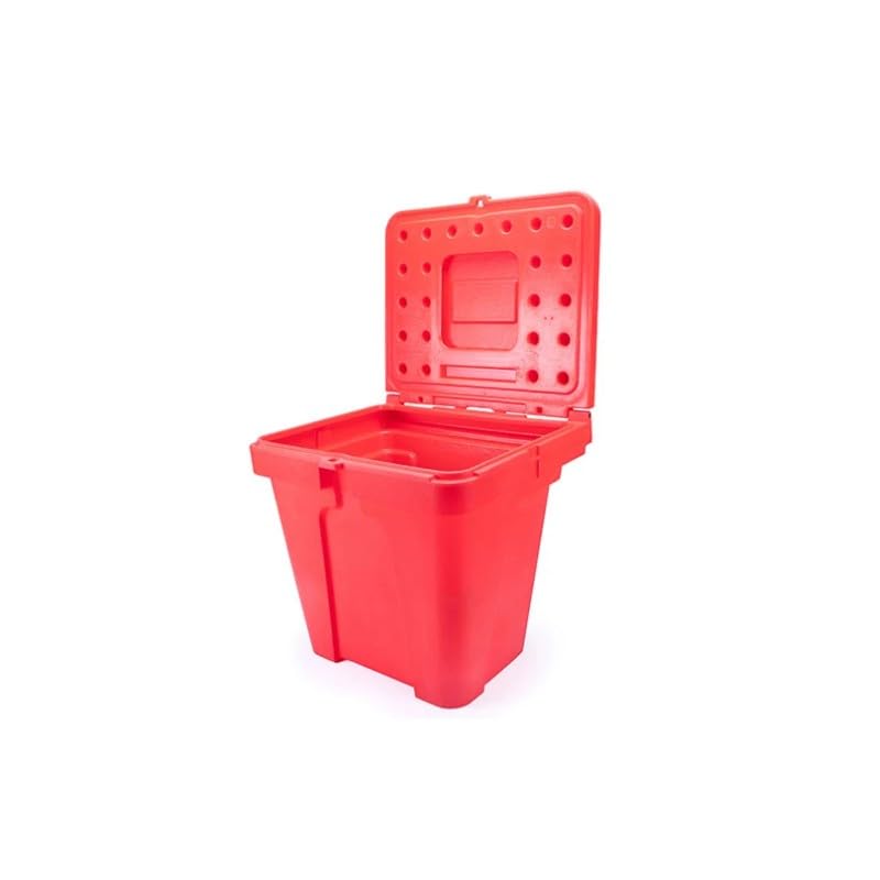 Bac à sable rouge 110L