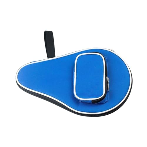 kowaku Table Tennis Racket Cover Storage Pouch Waterproof Sports Accessories Protect Cover Table Tennis Paddle Bag, Blue