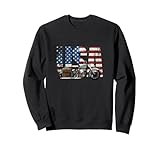 Vintage Retro Motorcycle Design. USA Classic Motorcycle Sweatshirt