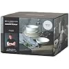 Royal Doulton Exclusively for Gordon Ramsay Maze Light Grey Cereal Bowl, Set of 4