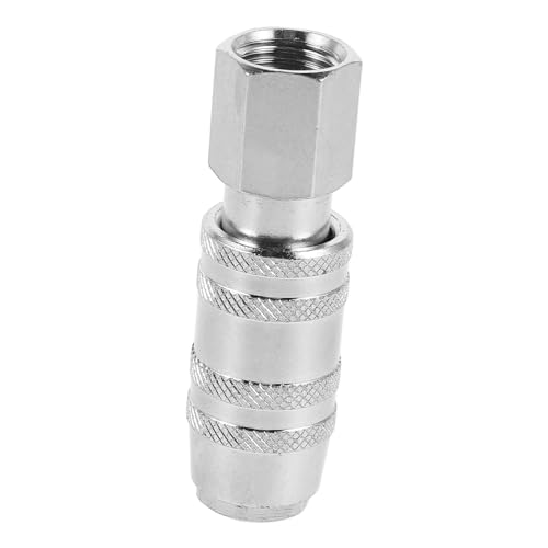 HAMPPLIES Druckluft Schnellkupplung Push To Connect Steckverbinder Langlebig Rostfrei Crimp Fitting Pneumatisch für Kompressor Zubehör Einfache Montage
