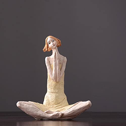 Statue Dekoration Skulpturen Kunstskulptur Puppe Harz Handwerk Heimtextilien Cover