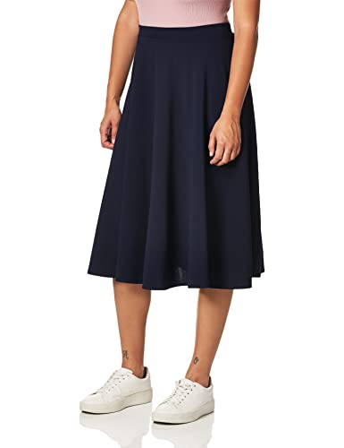 Star Vixen Women's Midi Full Skater Skirt, Navy, X-Large2
