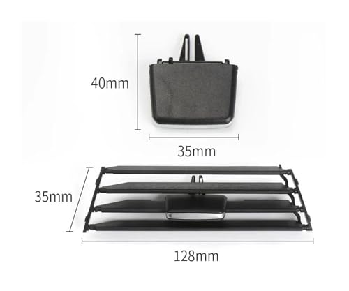 Rejilla de ventilación de salpicadero con ajuste preciso para Serie 3 E90 E91 E92 E93 3
