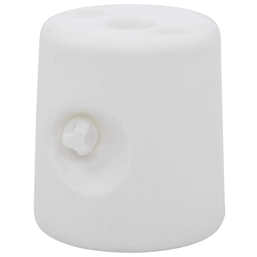 Tomostar Lot de 4 Poids pour Tonnelle, Pieds de Barnum Poids pour Belvédère 4 pcs PE Blanc