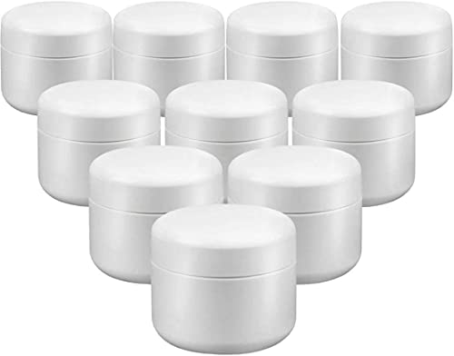 10 Pots vide de 15 ml avec opercule pour transvaser gels et résines