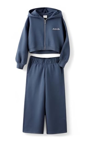 Image of Alan Jones Clothing Girls Solid Tracksuit Co-ords Set