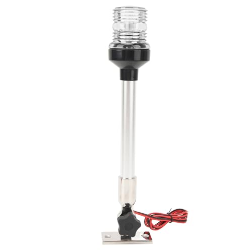Luz de Popa, Aplicação Ampla de Alto Brilho, Base de Aço Inoxidável para Barco, Led Dobrável, Luz de