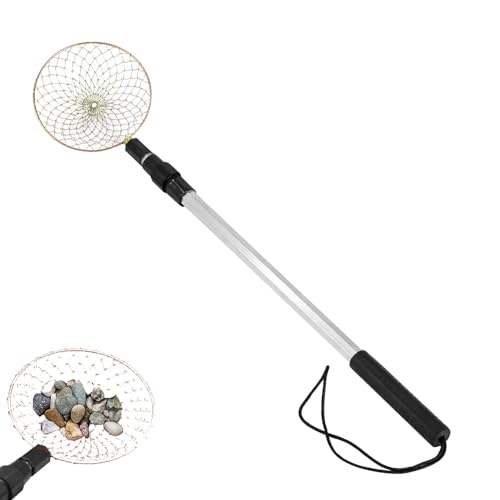 Setaccio per sabbia da spiaggia, setaccio a denti di squalo per spiaggia, paletta retrattile per spiaggia, setaccio da spiaggia per raccogliere conchiglie, setaccio per denti di squalo, giocattoli da