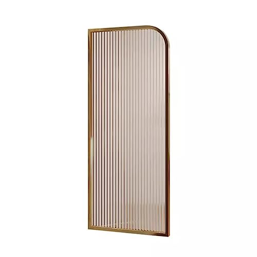 Mampara divisoria para urinario de 40 x 120 cm en color dorado para separación de baños públicos 4