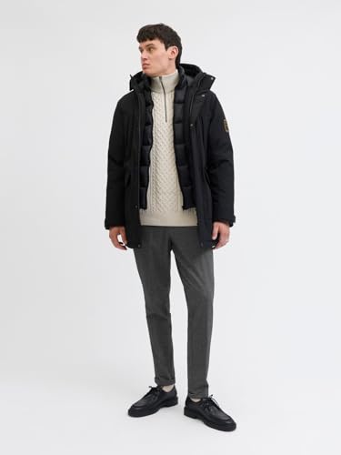 Chino Jpstace Henry JACK & JONES Gris Pantalon Ajusté Confortable - 3