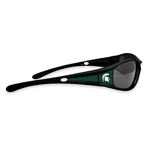 From the Heart Enterprises Michigan State Spartans Black Green Sunglasses Mens Womens MSU S9JT Licensed Gift