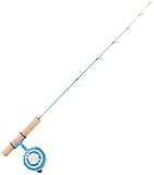 Shakespeare Glacier Drop Inline Ice Fishing Combo, White, 30' - Light - 1pc