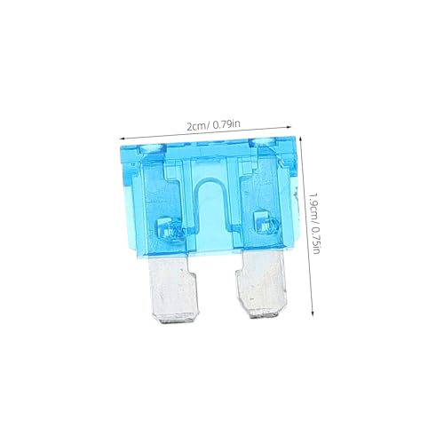 Kit de 100 fusibles automotrices ARTIBETTER para autos, camiones y embarcaciones, con cubierta transparente y fácil almacenamiento miniatura 2