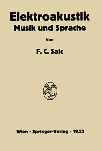 Elektroakustik: Musik und Sprache (German Edition)