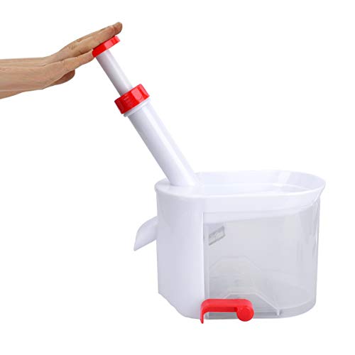 LegendTech Cherry Pitter Dénoyauteur à Cerises Compact Cerise Stoner Créatif Seed Remover Outil Pratique de Cuisine pour Cerise Grain de Raisin Olive Facile et Rapide Piquer Blanc Rouge