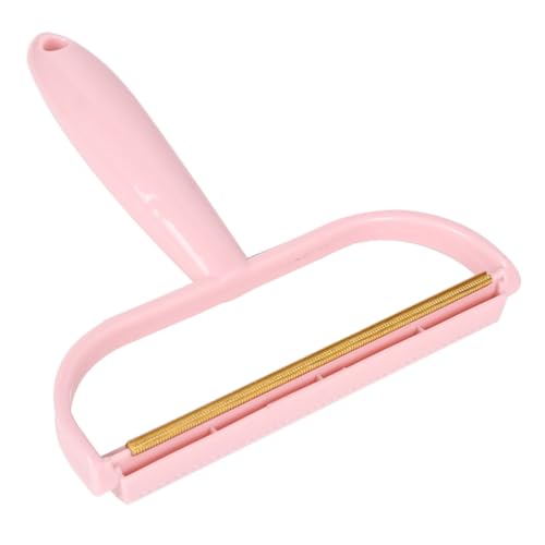 VILLCASE Quitapelusas para Ropa Reutilizable de Doble Cara Afeitadora Manual para Eliminar Pelusas y Bolitas Tejidos Herramienta Ligera y Compacta para Viaje Color Rosa VILLCASE Quitapelusas para Ropa Reutilizable de Doble Cara Afeitadora Manual para Eliminar Pelusas y Bolitas Tejidos Herramienta Ligera y Compacta para Viaje Color Rosa