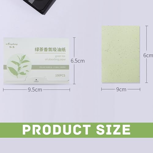 500 Blätter Löschpapier Oil Control Paper Gesichts Löschpapier Blotting paper Gesicht Öl Absorbierendes Papier,für Männer Frauen öLige Haut(5 Farben)