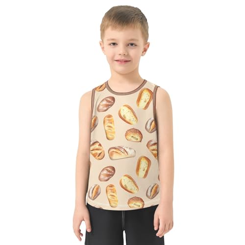 Baby Boys Sleeveless Tank Top Bakery Toddler Athletic Vest 3-10T2